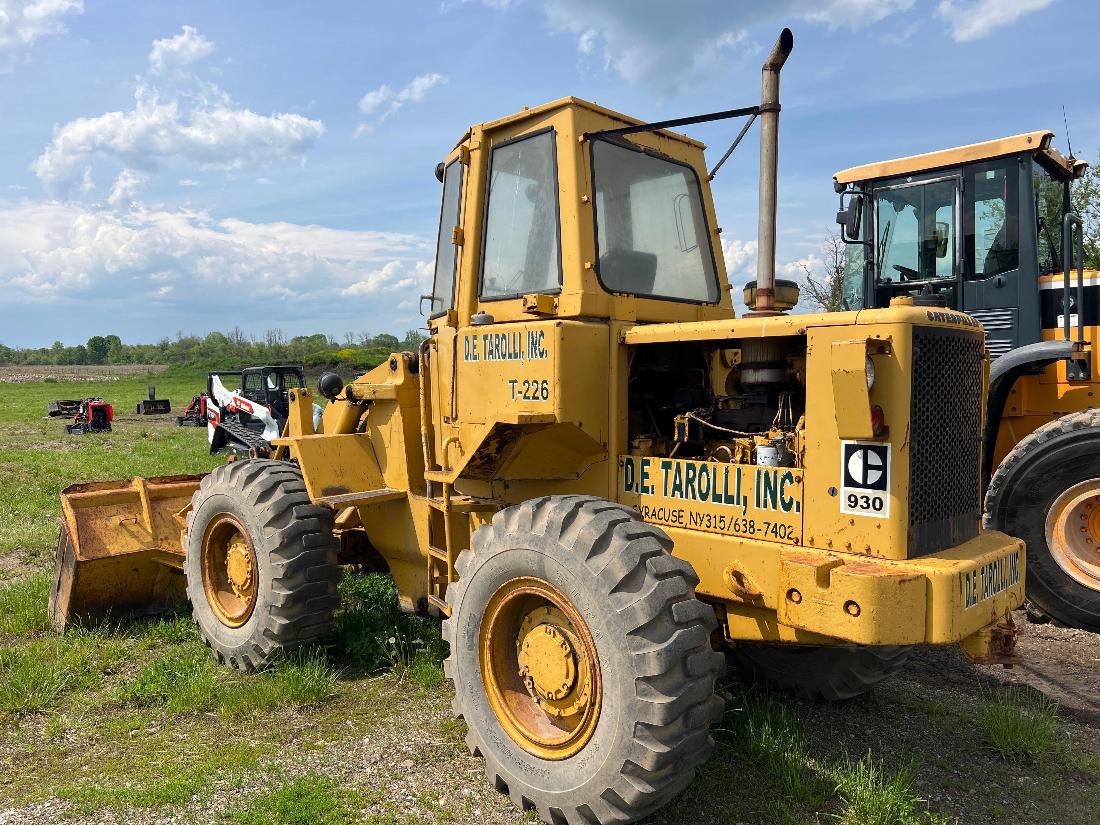 CAT 930 RUBBER TIRED LOADER SN:41K9301 powered by Cat 3304 diesel engine, equipped with EROPS, 3rd