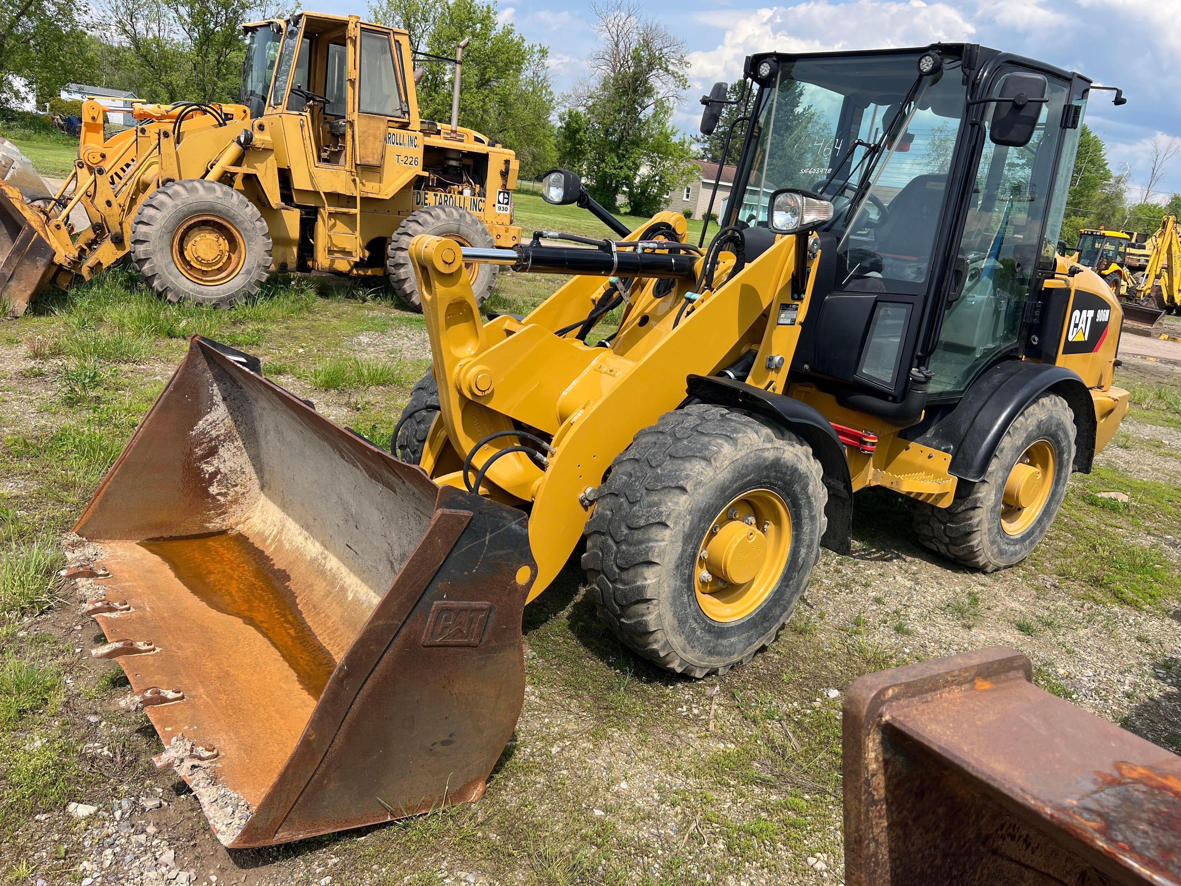 2018 CAT 906M RUBBER TIRED LOADER SN:H6603478 powered by Cat diesel engine, equipped with EROPS,