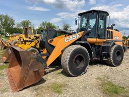2018 CASE 721G RUBBER TIRED LOADER SN-246541 powered by diesel engine, equipped with EROPS, air,