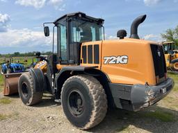 2018 CASE 721G RUBBER TIRED LOADER SN-246541 powered by diesel engine, equipped with EROPS, air,