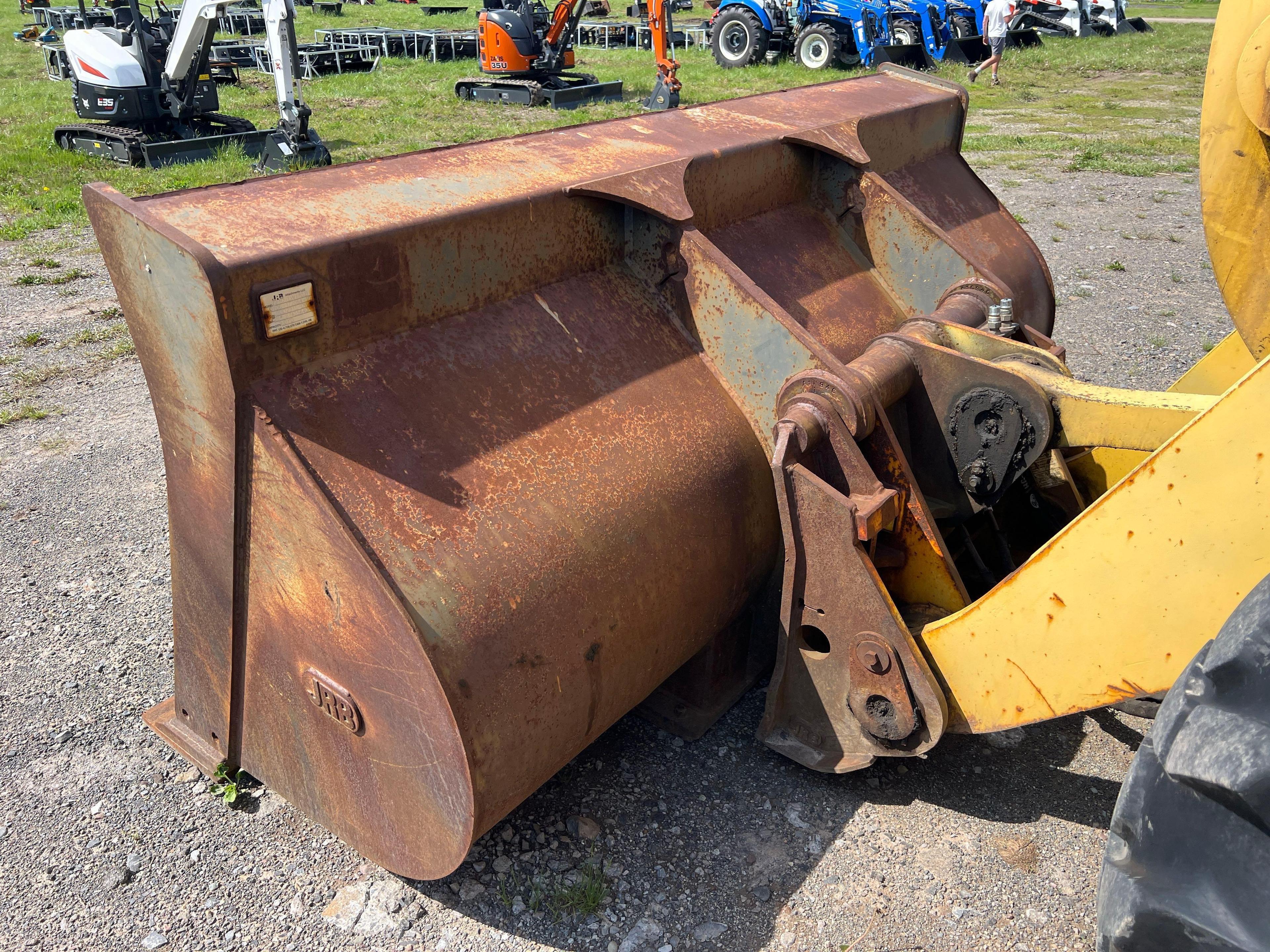 NEW HOLLAND LW170B RUBBER TIRED LOADER SN-00602 powered by New Holland diesel engine, equipped with