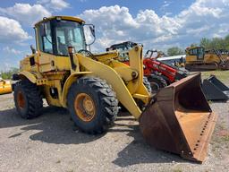 NEW HOLLAND LW170B RUBBER TIRED LOADER SN-00602 powered by New Holland diesel engine, equipped with