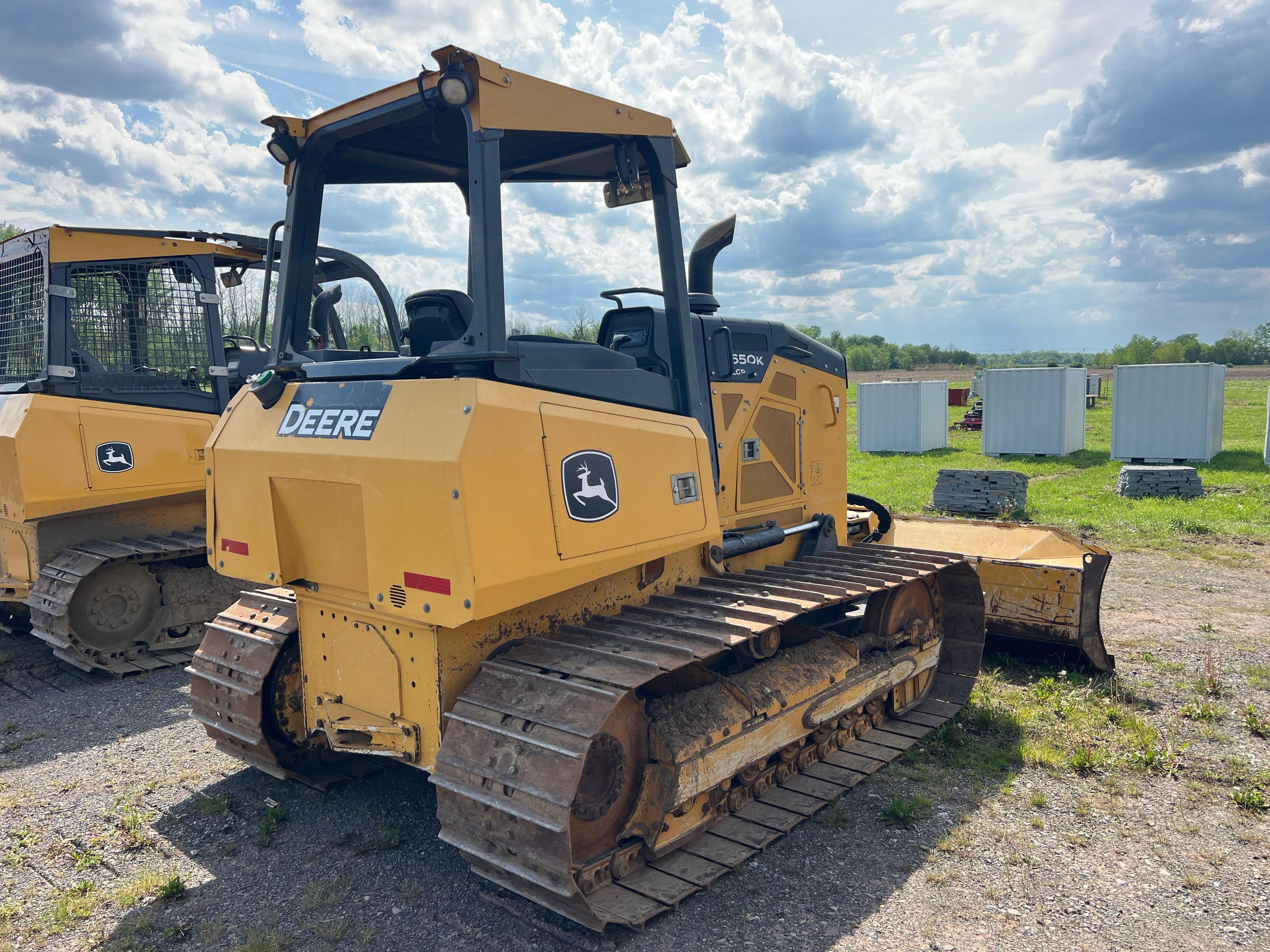 2019 JOHN DEERE 650KLGP CRAWLER TRACTOR SN:AJF339239 powered by John Deere diesel engine, equipped