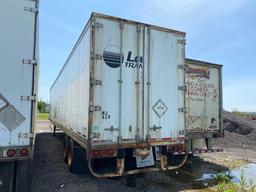 1993 WABASH VAN TRAILER VN:1JJV532U7PL204559 equipped with 53ft. Van body, tandem axle.