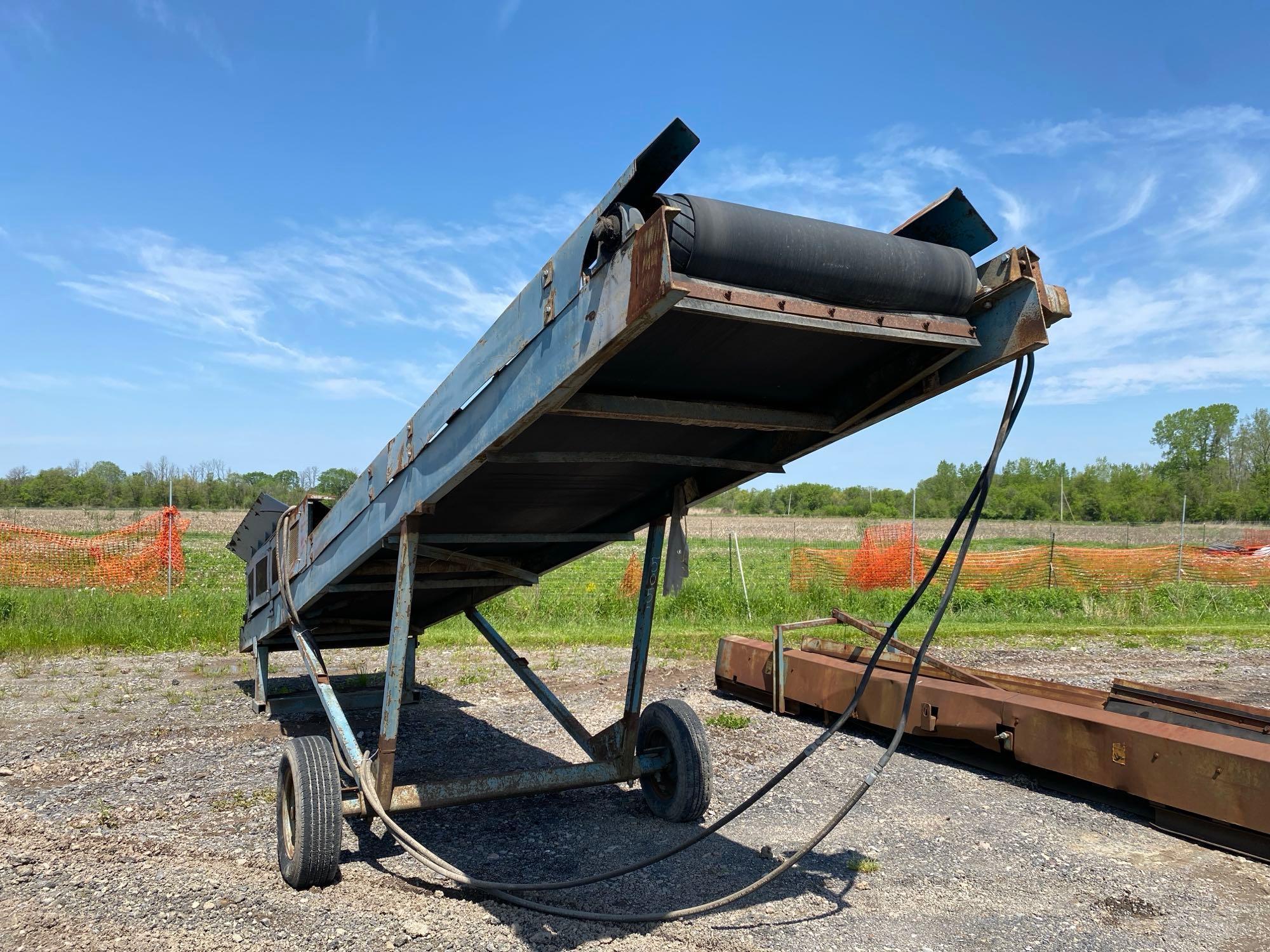 35FT. CONVEYOR CONVEYORS & STACKER