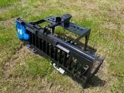 NEW 76IN. SKELETON GRAPPLE BUCKET SKID STEER ATTACHMENT