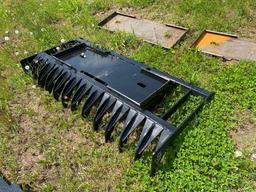 NEW ROOT RAKE SKID STEER ATTACHMENT