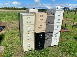 (8) FILING CABINETS SUPPORT EQUIPMENT