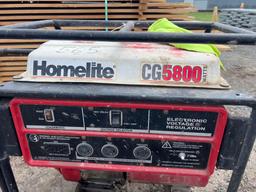 HOMELITE CG5800 WATT SUPPORT EQUIPMENT