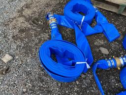 NEW 2IN. X 50FT. DISCHARGE WATER HOSE NEW SUPPORT EQUIPMENT