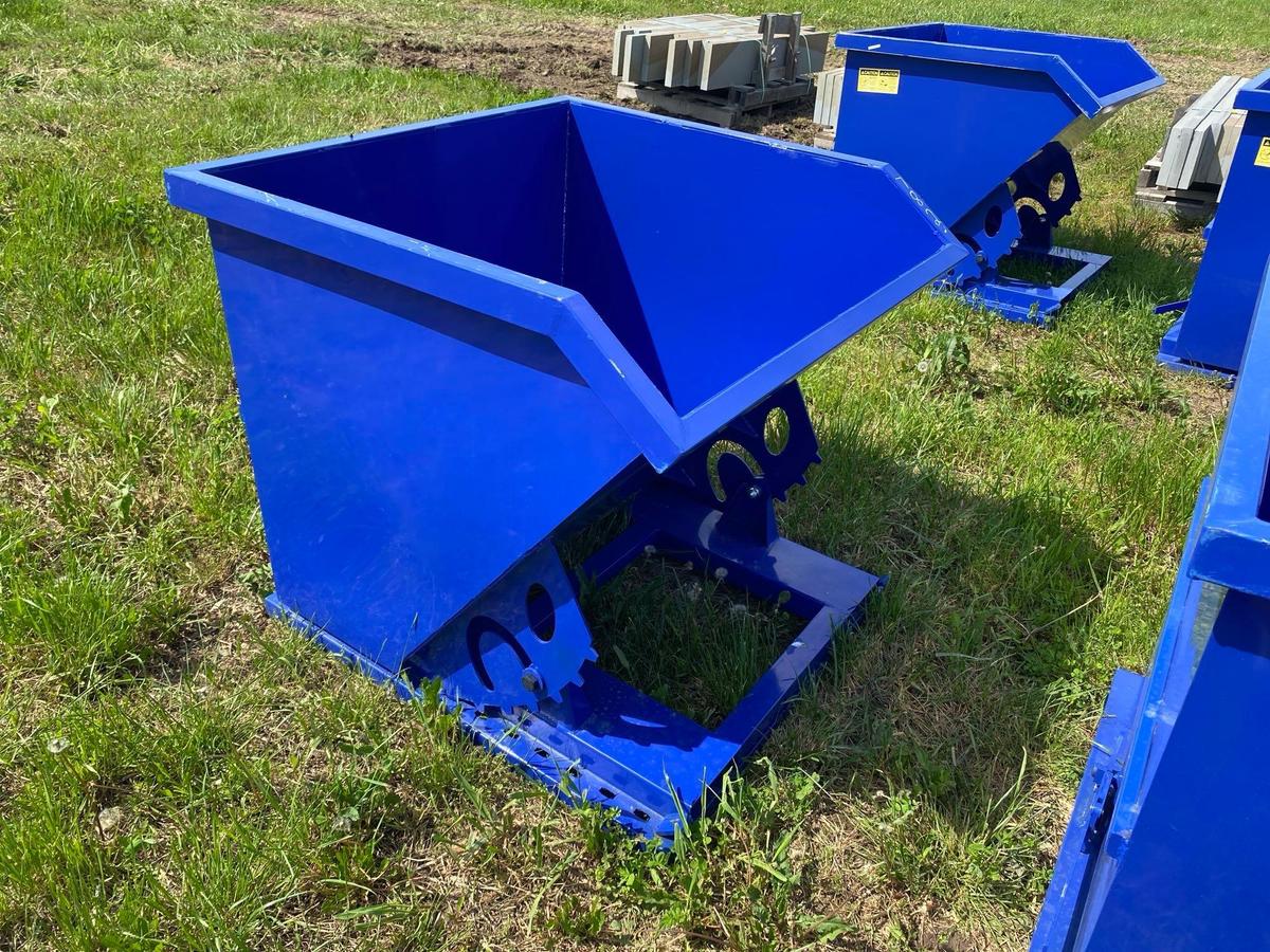 NEW GREATBEAR 1 YARD SELF DUMPING HOPPER SCRAP RECYCLING EQUIPMENT