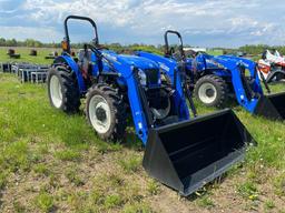 NEW UNUSED NEW HOLLAND WORKMASTER 70 TRACTOR LOADER 4x4, SN-50975 powered by diesel engine, equipped