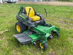 JOHN DEERE Z960R COMMERCIAL MOWER SN-010061 powered by gas engine, equipped with 60in. cutting deck,