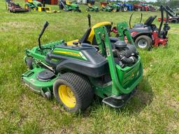 JOHN DEERE Z960R COMMERCIAL MOWER SN-010061 powered by gas engine, equipped with 60in. cutting deck,