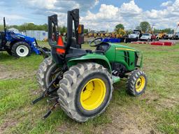 JOHN DEERE 3025E UTILITY TRACTOR SN-148497 4x4, powered by John Deere diesel engine, equipped with