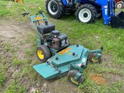 BUNTON BG48-14KAW COMMERCIAL MOWER SN:ABG4864271D powered by Kawasaki gas engine, 14hp, equipped