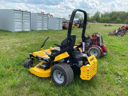 DEWALT Z160 COMMERCIAL MOWER SN:60019 powered by gas engine, equipped with 60in. Cutting deck, zero