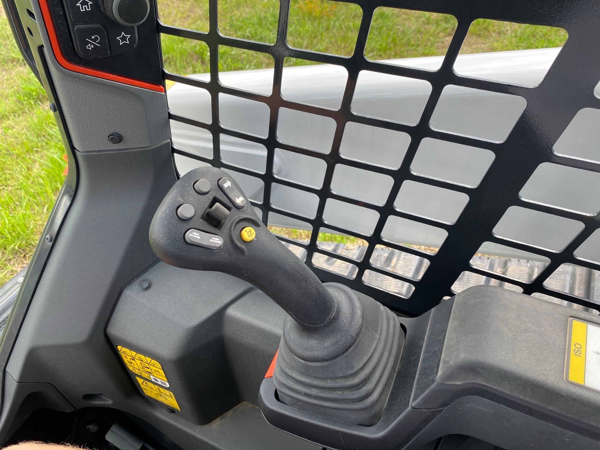 2023 BOBCAT T76 RUBBER TRACKED SKID STEER SN-26133 powered by diesel engine, equipped with rollcage,