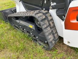 2023 BOBCAT T76 RUBBER TRACKED SKID STEER SN-26133 powered by diesel engine, equipped with rollcage,