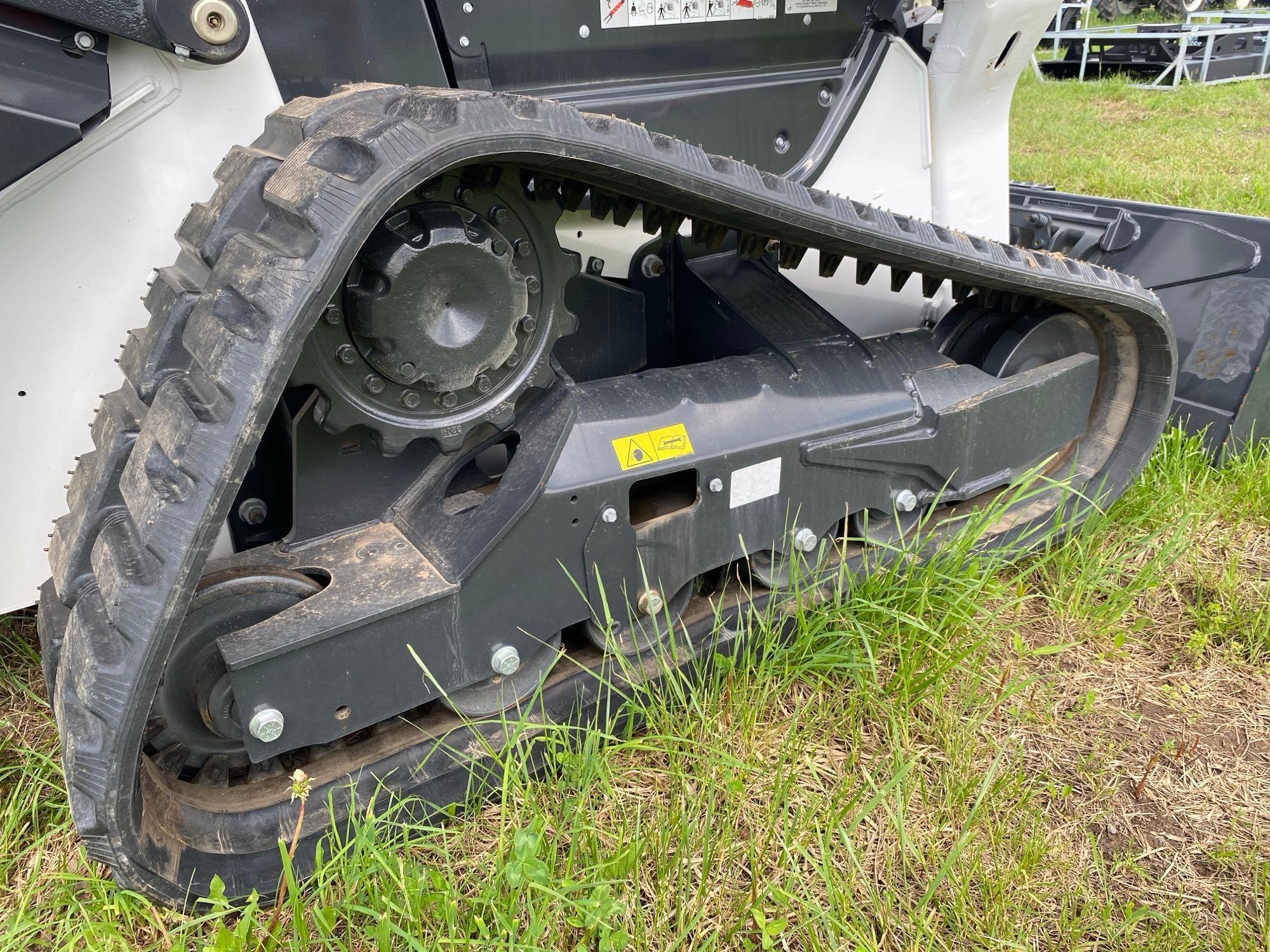 2023 BOBCAT T76 RUBBER TRACKED SKID STEER SN-26133 powered by diesel engine, equipped with rollcage,