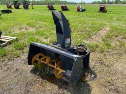 SNOW BLOWER SKID STEER ATTACHMENT