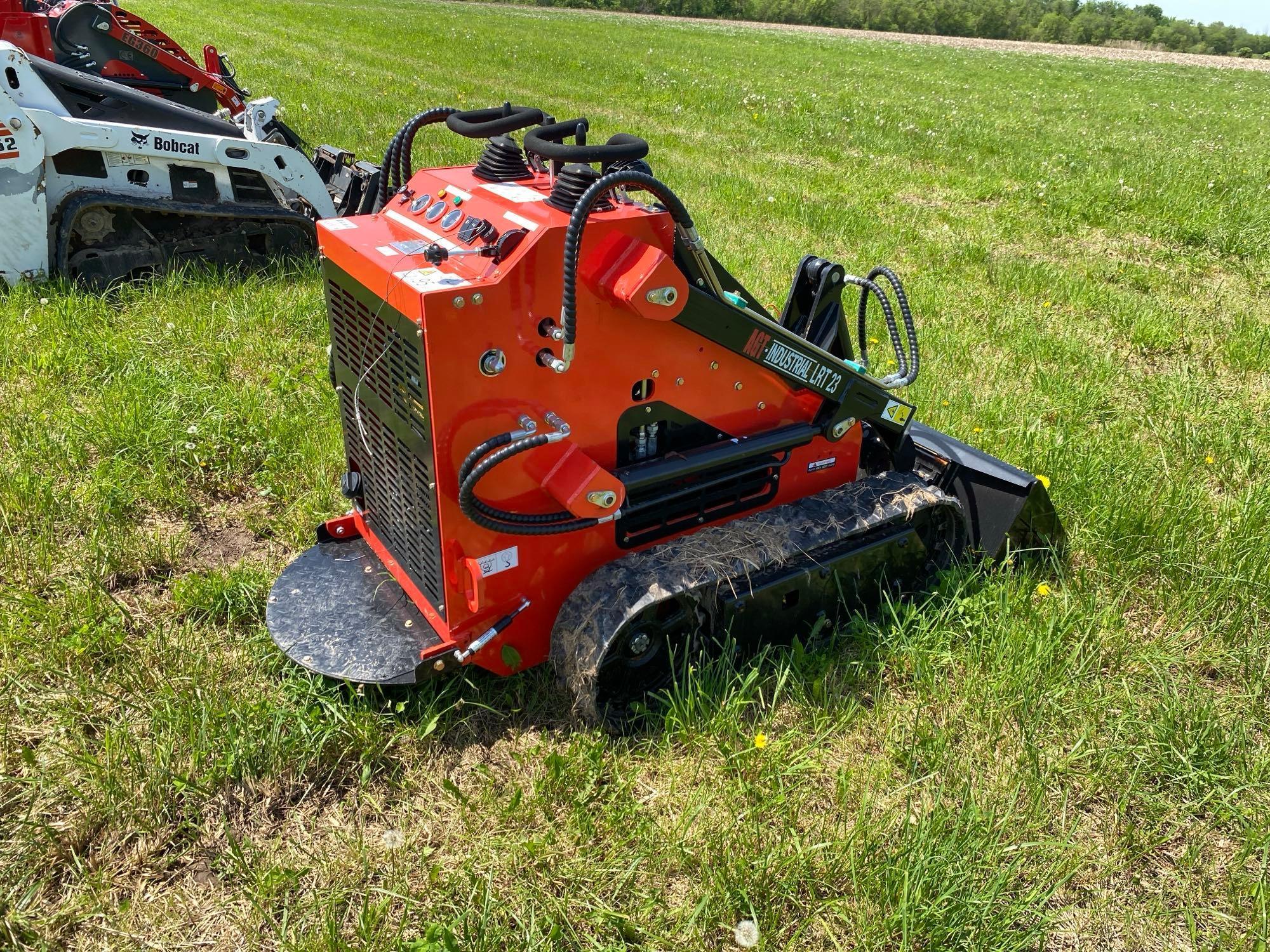 NEW AGROTK LRT23 MINI TRACK LOADER... SN-0661 powered by Briggs & Stratton gas engine, 23HP, rubber