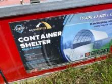 NEW GOLDEN MOUNT 40FT. X 40FT. X 13FT. STORAGE BUILDING PE Dome Container Shelter. CSA/TUV Snow