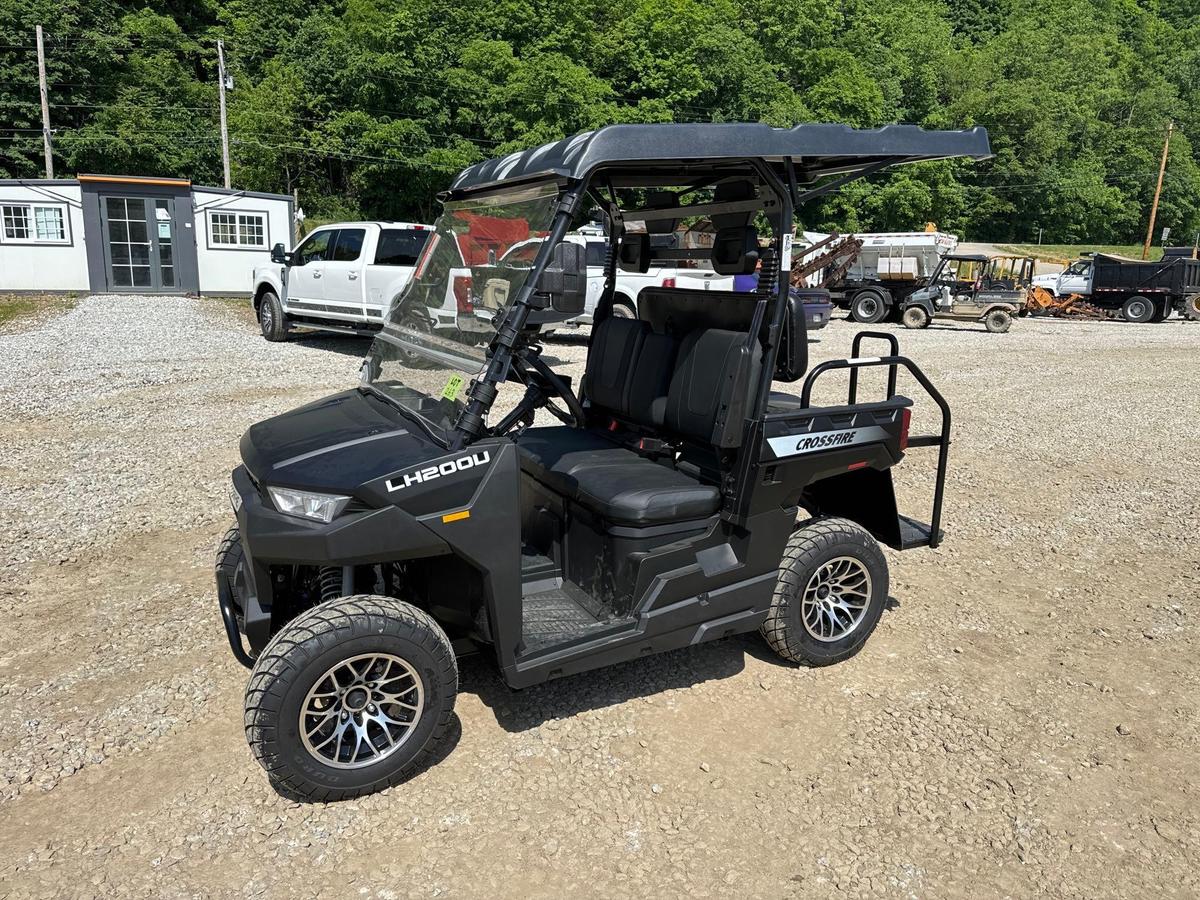 NEW UNUSED CROSSFIRE LH200U UTILITY VEHICLE powered by 177CC EFI gas engine, equipped with ROPS,