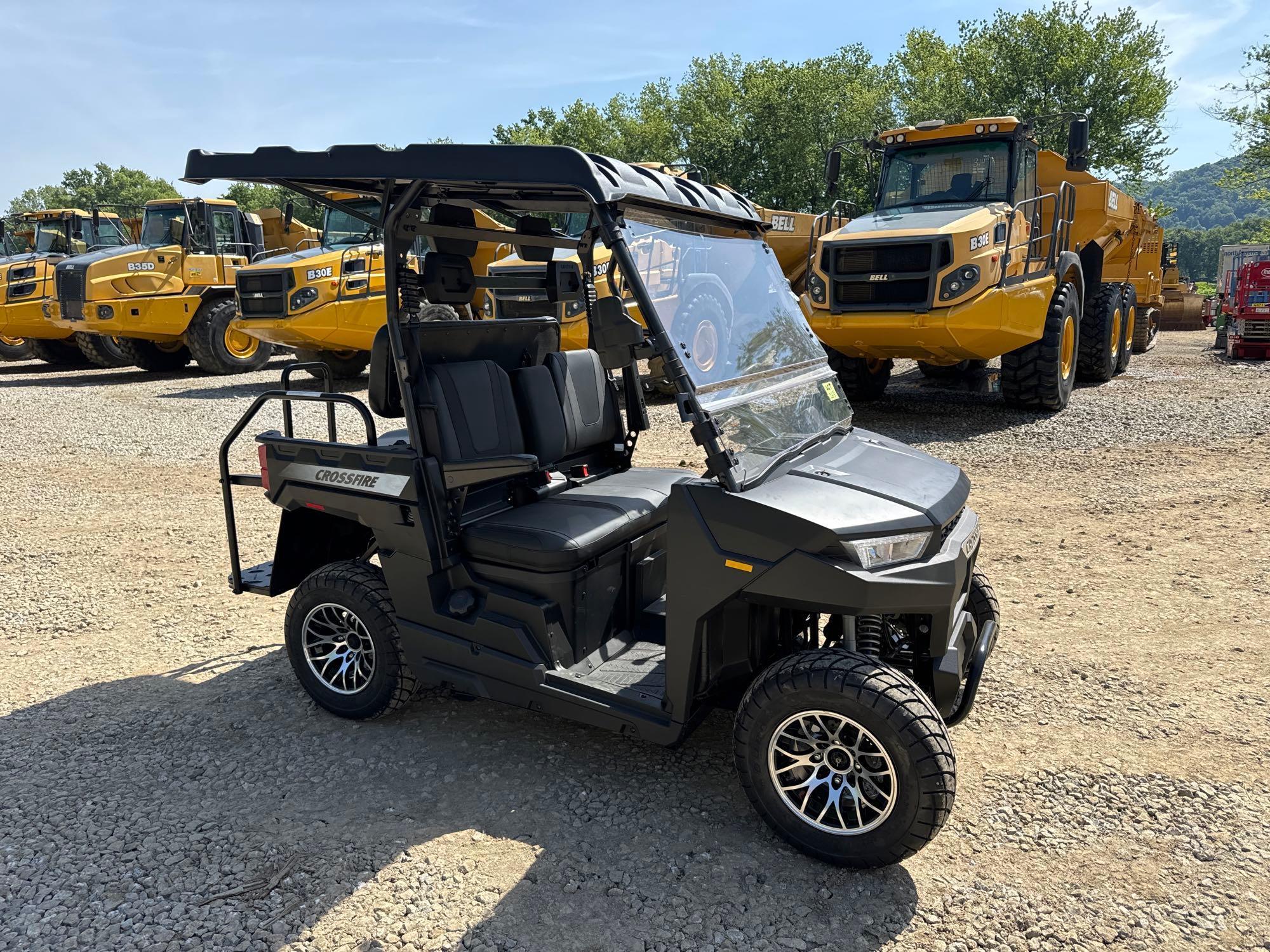 NEW UNUSED CROSSFIRE LH200U UTILITY VEHICLE powered by 177CC EFI gas engine, equipped with ROPS,