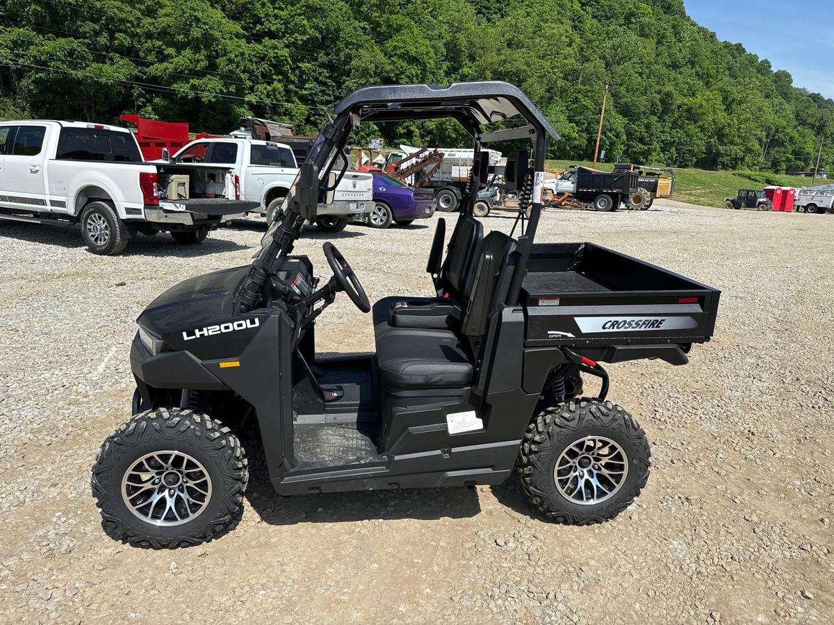 NEW UNUSED CROSSFIRE LH200U UTILITY VEHICLE powered by 177CC EFI gas engine, equipped with ROPS,