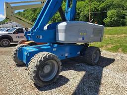 2014 GENIE S-85 BOOM LIFT SN:S8514-10666 4x4, powered by diesel engine, equipped with 85ft. Platform