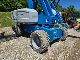 2014 GENIE S-85 BOOM LIFT SN:S8514-10666 4x4, powered by diesel engine, equipped with 85ft. Platform