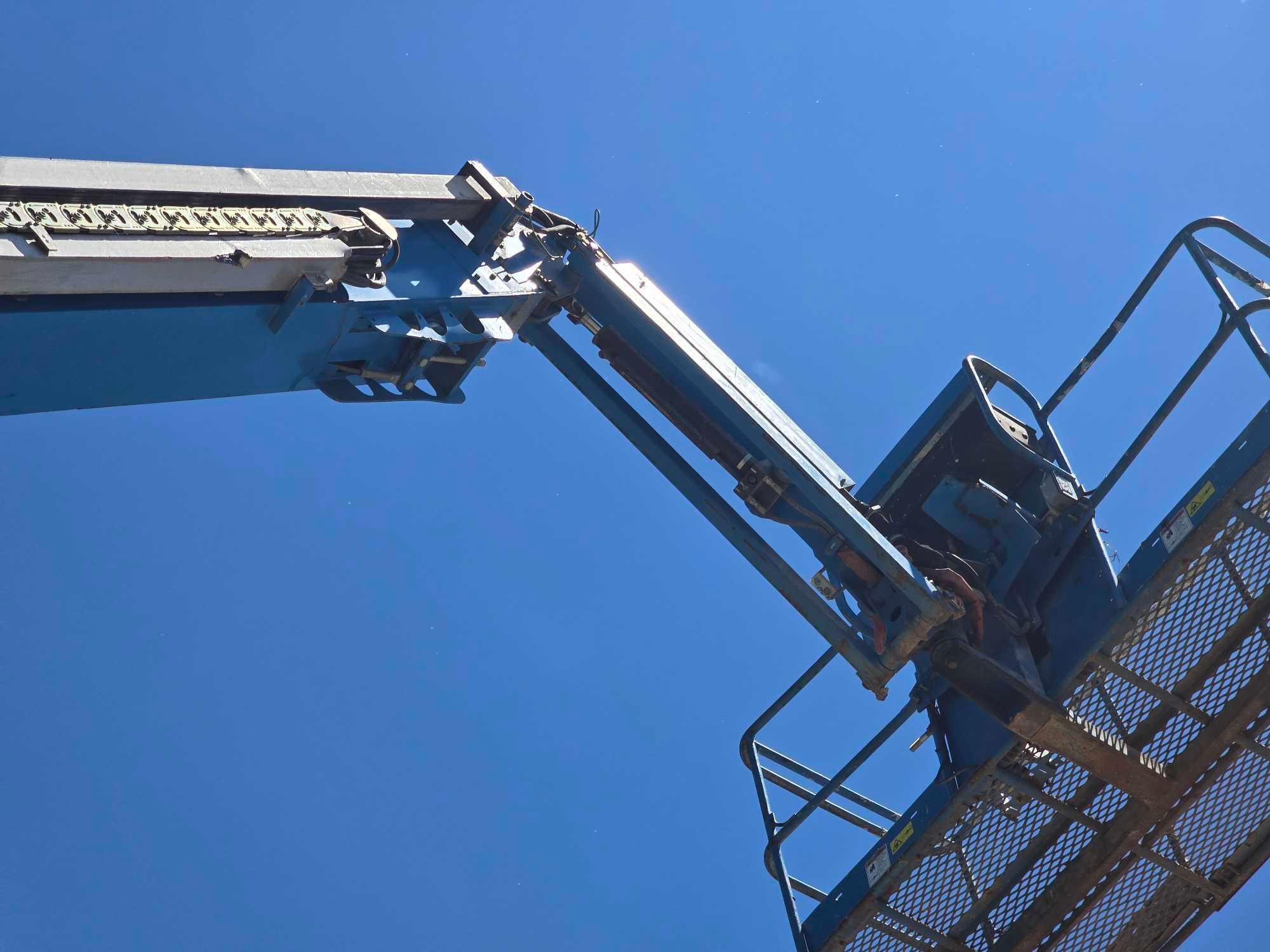 2014 GENIE S-65 BOOM LIFT SN:S6014A-28840, 4X4, powered by diesel engine, equipped with 65ft.