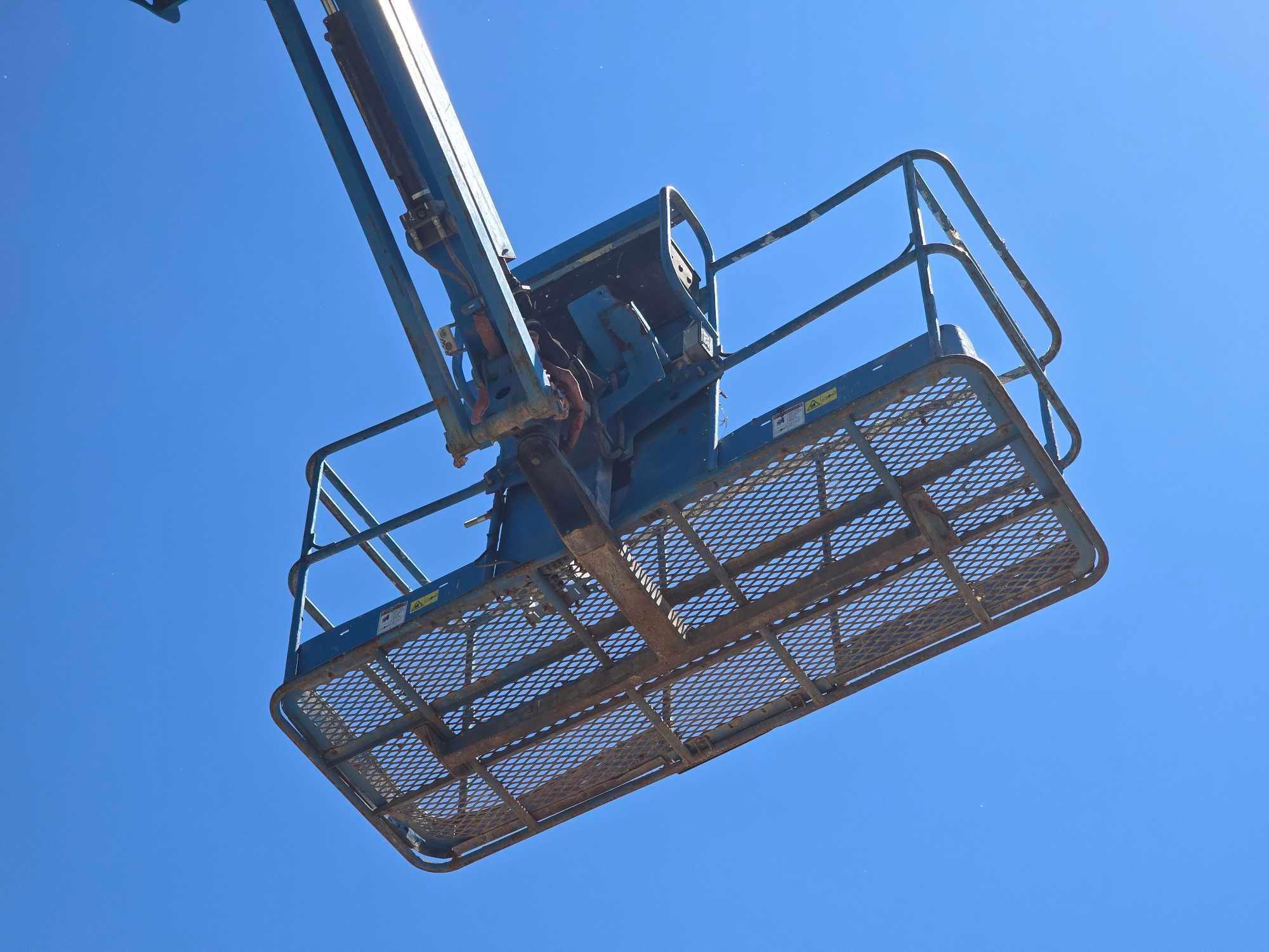 2014 GENIE S-65 BOOM LIFT SN:S6014A-28840, 4X4, powered by diesel engine, equipped with 65ft.