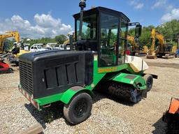 2018 LAYMOR SM450ST SWEEPER SN38398 powered by diesel engine, equipped with EROPS, air, 8ft.