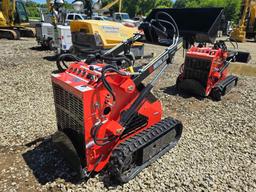 NEW AGT LRT23 MINI TRACK LOADER SN 2312008612 powered by Briggs & Stratton gas engine, 23HP, rubber