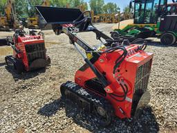 NEW AGT LRT23 MINI TRACK LOADER SN 2312008612 powered by Briggs & Stratton gas engine, 23HP, rubber