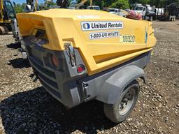 2017 ATLAS COPCO XAS185KD7 T4F AIR COMPRESSOR SN:HOP054508 powered by diesel engine, equipped with