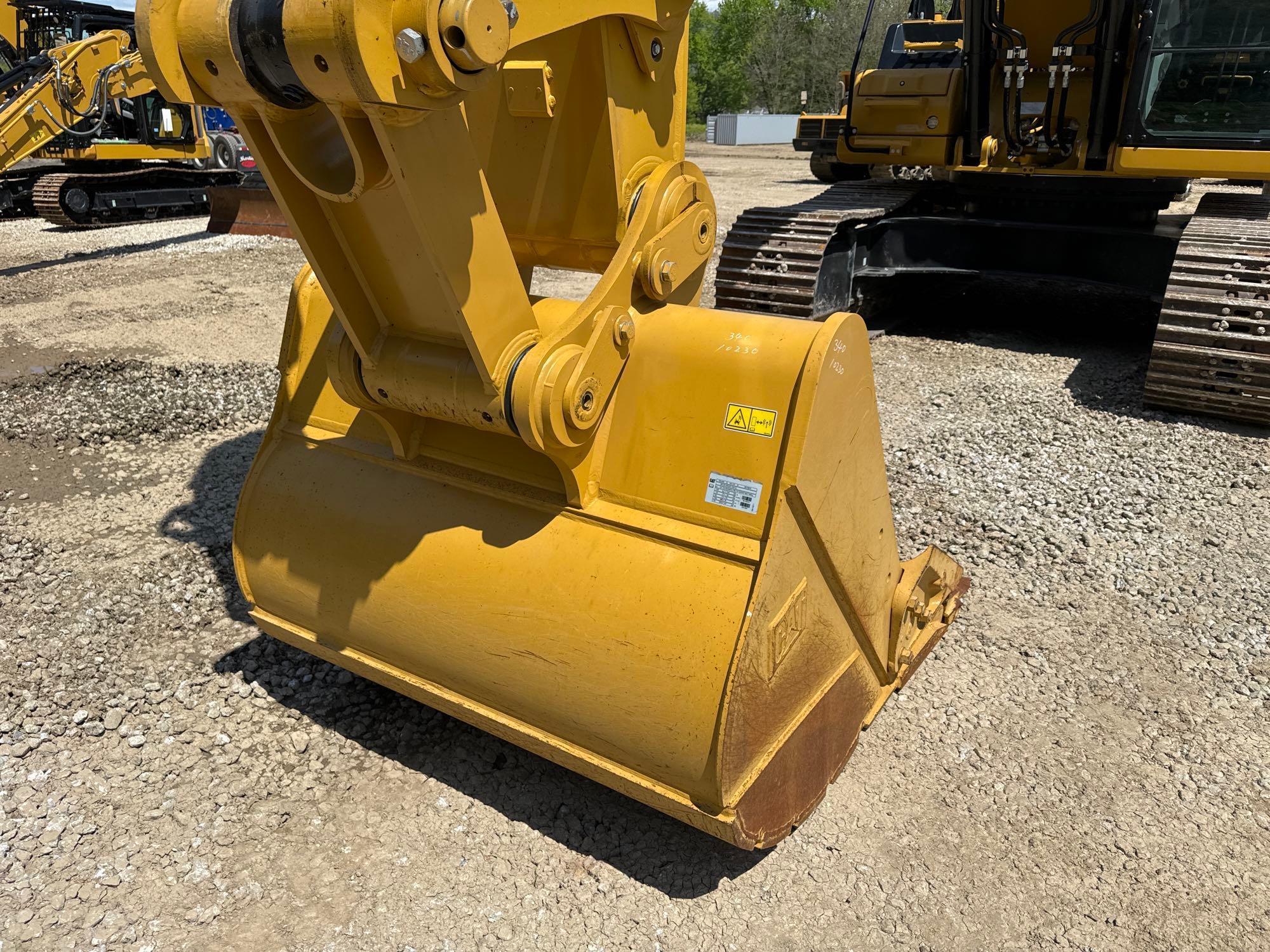2023 CAT 340 HYDRAULIC EXCAVATOR SN 10230 powered by Cat diesel engine, equipped with Cab, air,
