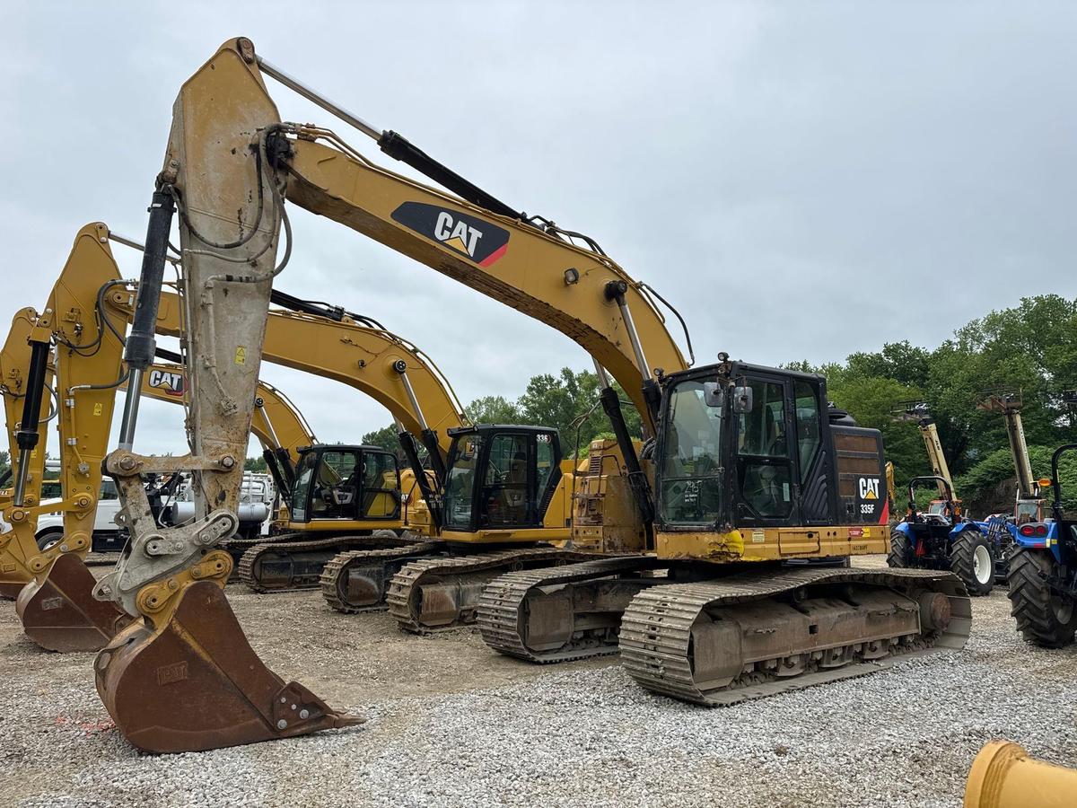 2016 CAT 335FLCR HYDRAULIC EXCAVATOR SN:KNE00510 powered by Cat C7.1 diesel engine, equipped with