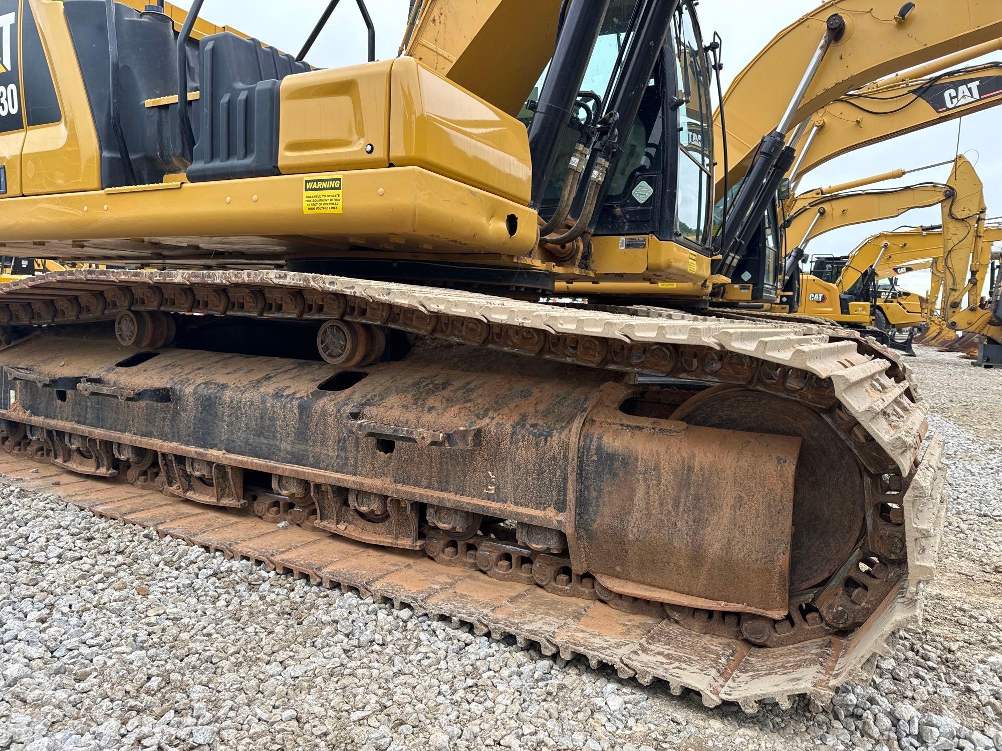 2019 CAT 330 HYDRAULIC EXCAVATOR SN:LHW00970 powered by Cat diesel engine, equipped with Cab, air,