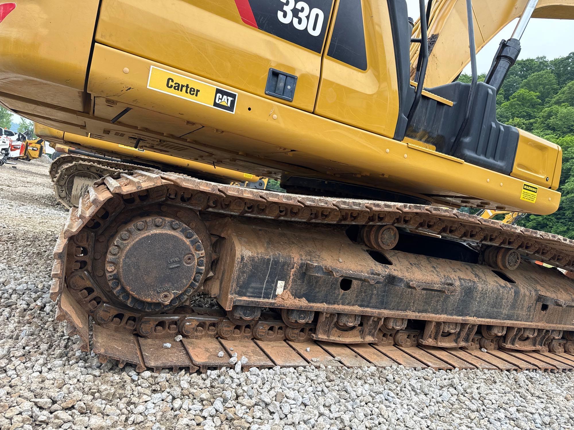 2019 CAT 330 HYDRAULIC EXCAVATOR SN:LHW00970 powered by Cat diesel engine, equipped with Cab, air,