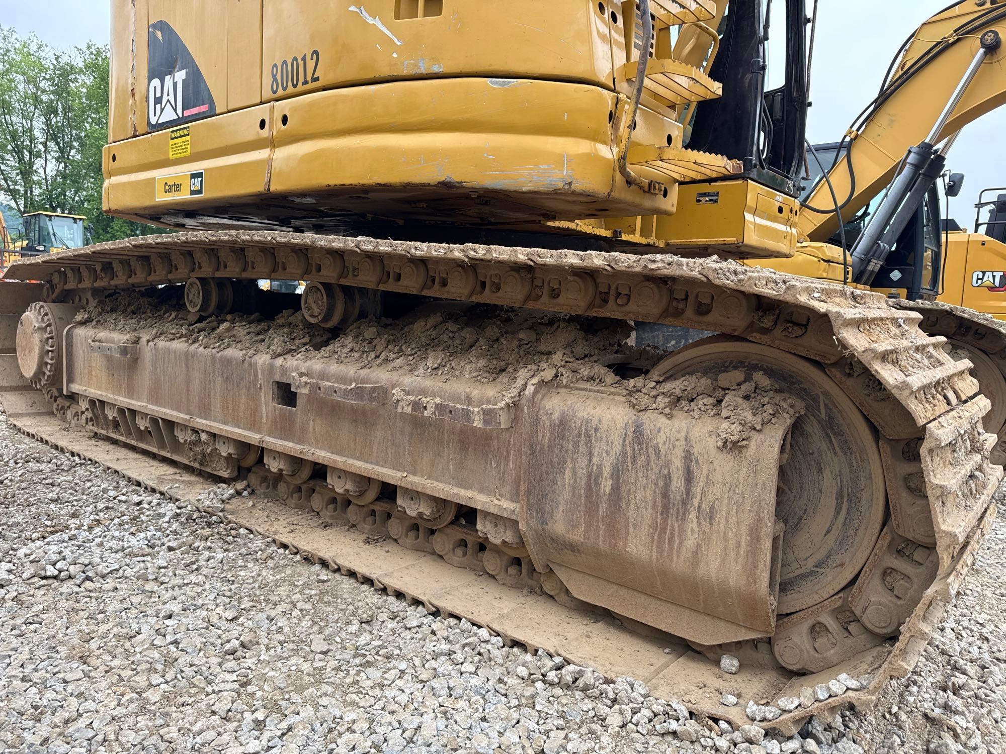 CAT 328D HYDRAULIC EXCAVATOR SN:GTN00188 powered by Cat C7 diesel engine, equipped with Cab, air,