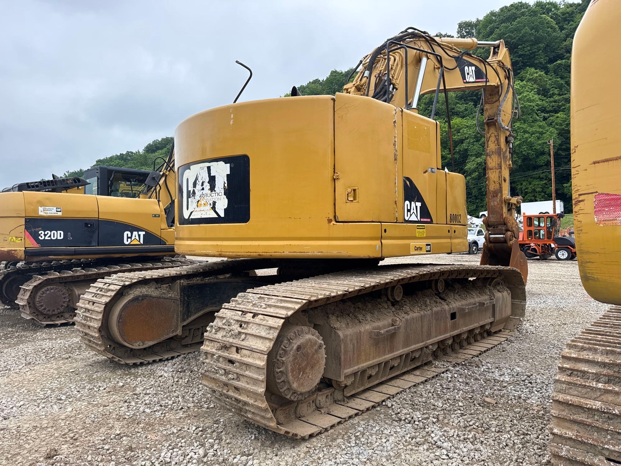 CAT 328D HYDRAULIC EXCAVATOR SN:GTN00188 powered by Cat C7 diesel engine, equipped with Cab, air,