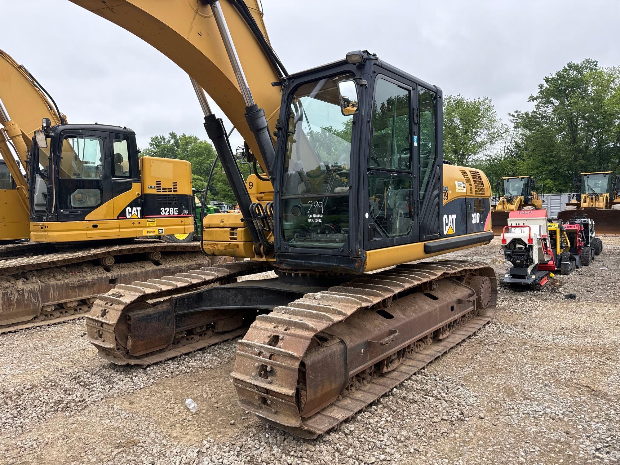 CAT 320DL HYDRAULIC EXCAVATOR...SN:SPN01150 powered by Cat diesel engine, equipped with Cab, air,