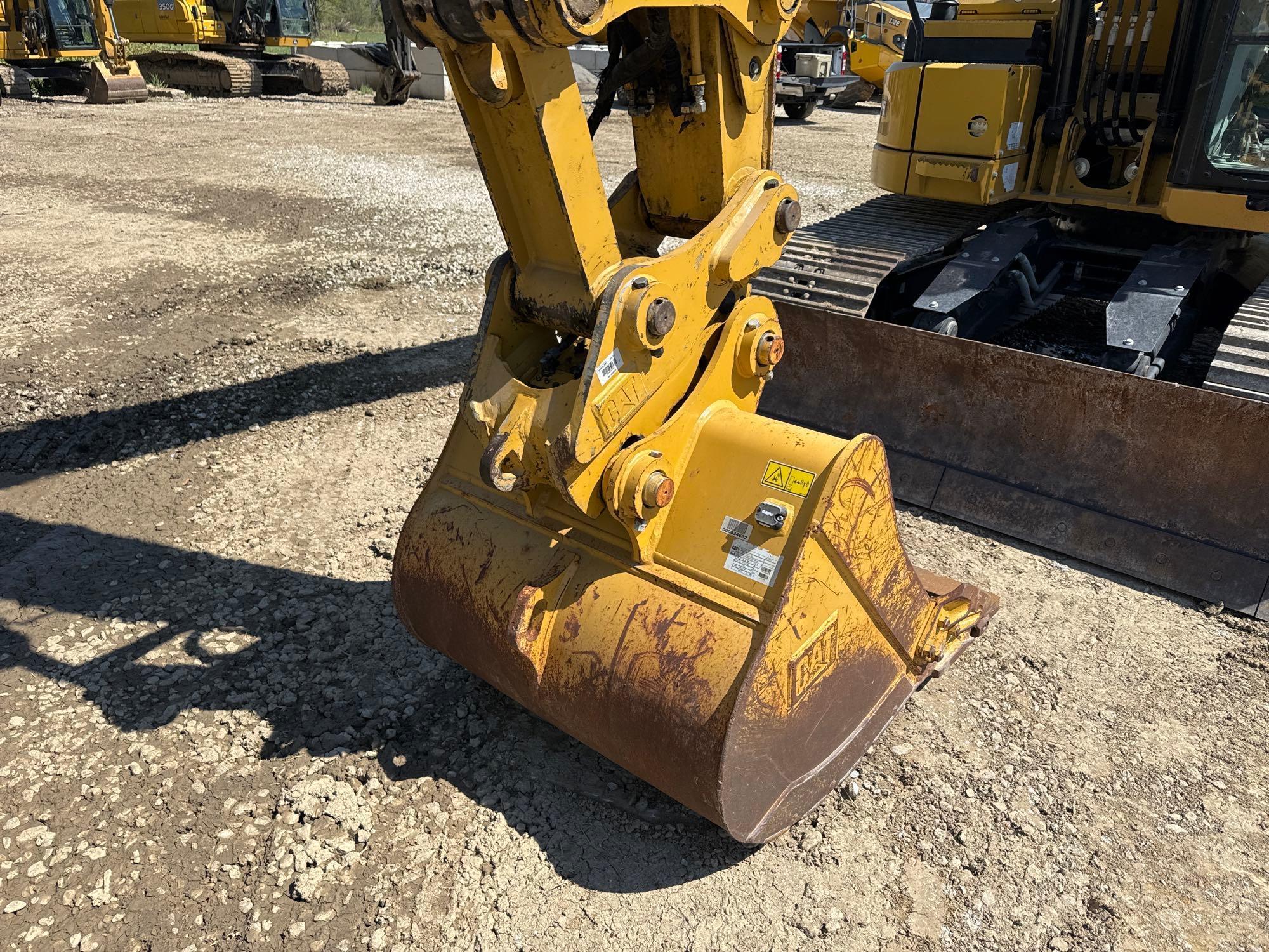 2021 CAT 315 HYDRAULIC EXCAVATOR SN:WKX10578 powered by Cat diesel engine, equipped with deluxe cab,