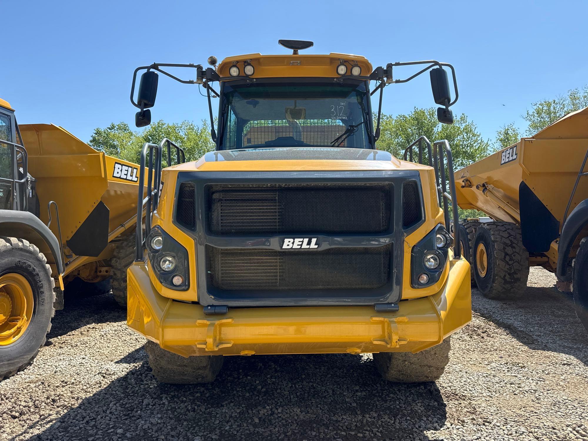 2017 BELL B30E ARTICULATED HAUL TRUCK SN:2007352 6x6, powered by diesel engine, equipped with Cab,