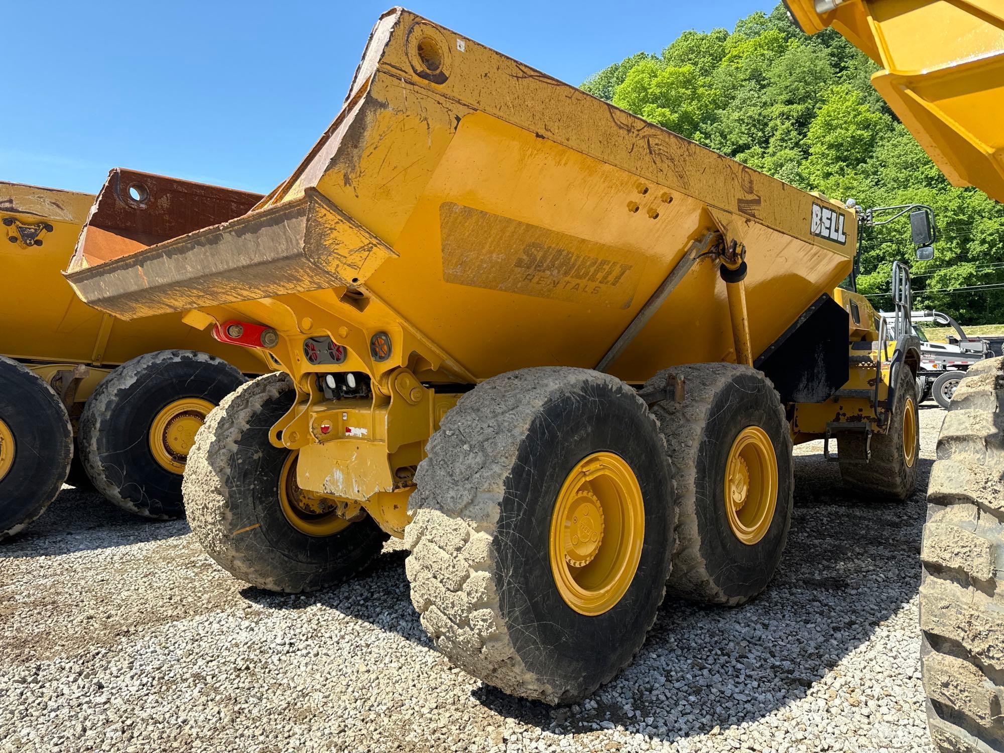 2017 BELL B30E ARTICULATED HAUL TRUCK SN:2007352 6x6, powered by diesel engine, equipped with Cab,