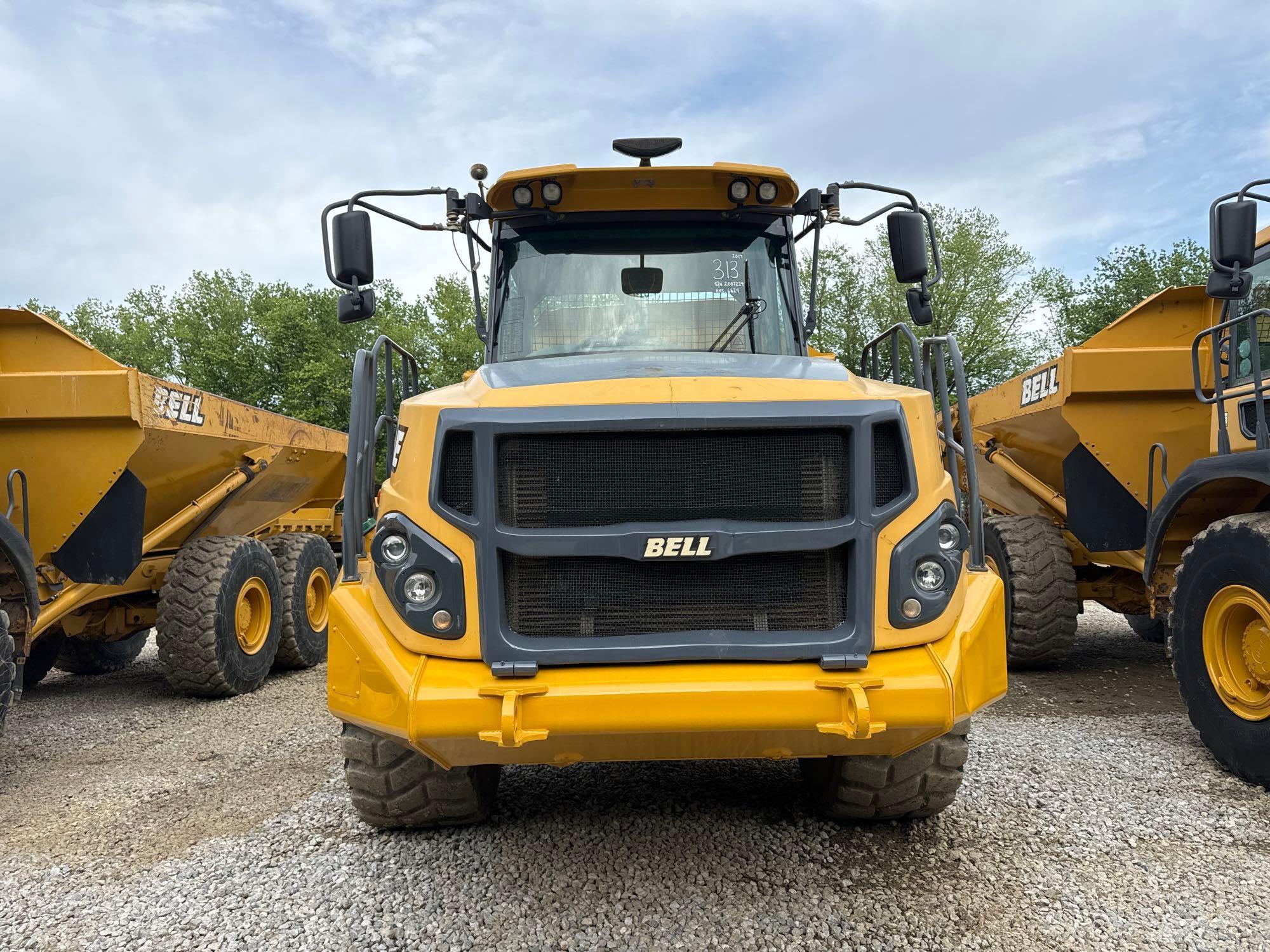 2017 BELL B30E ARTICULATED HAUL TRUCK SN:2007229 6x6, powered by diesel engine, equipped with Cab,