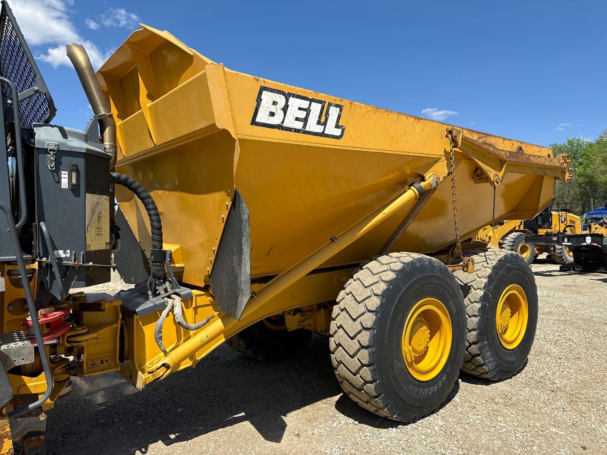 2017 BELL B30E ARTICULATED HAUL TRUCK SN:2007681 6x6, powered by diesel engine, equipped with Cab,